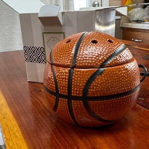 Scentsy Slam Dunk Basketball Ceramic Candle Warmer Retired